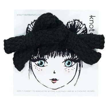 KNITTED MINI BOW SET - KNOT Hairbands