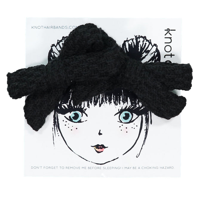 KNITTED MINI BOW SET - KNOT Hairbands