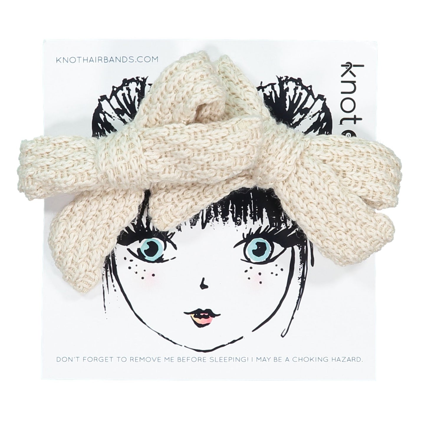 KNITTED MINI BOW SET - KNOT Hairbands