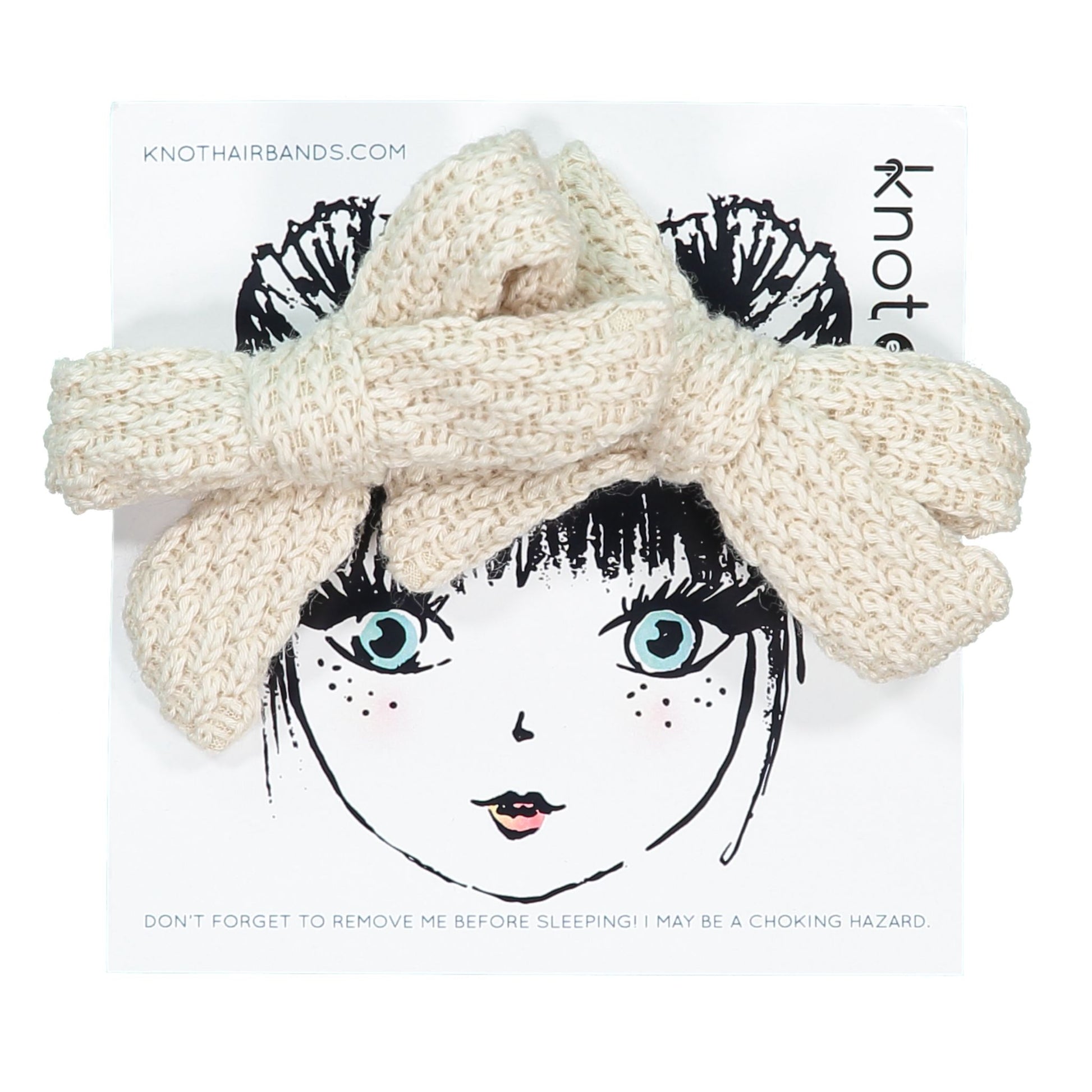 KNITTED MINI BOW SET - KNOT Hairbands