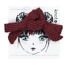 Load image into Gallery viewer, KNITTED MINI BOW SET - KNOT Hairbands
