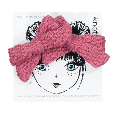 KNITTED MINI BOW SET - KNOT Hairbands