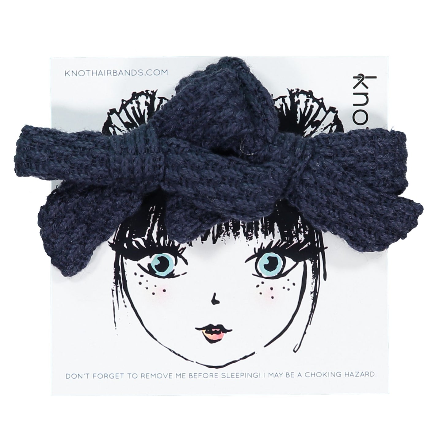 KNITTED MINI BOW SET - KNOT Hairbands