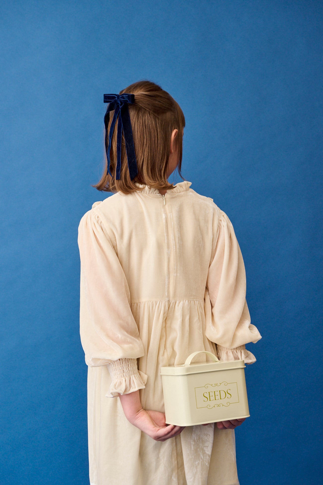 VELVET TRIM BOW - KNOT Hairbands