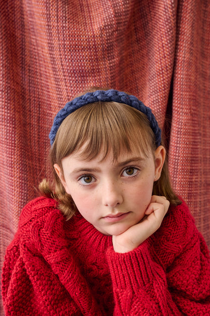 WOOLEN BRAID BAND - KNOT Hairbands