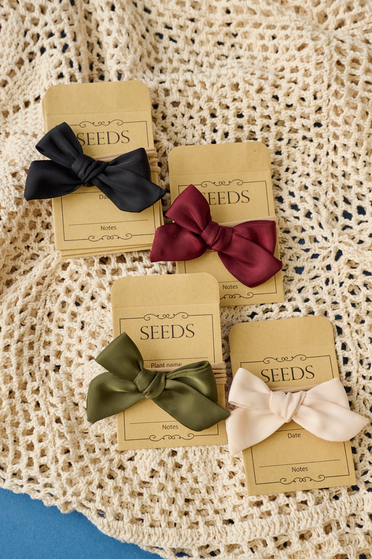 SATIN BOW BAND - KNOT Hairbands