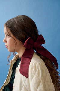 SATIN LONG BOW - KNOT Hairbands