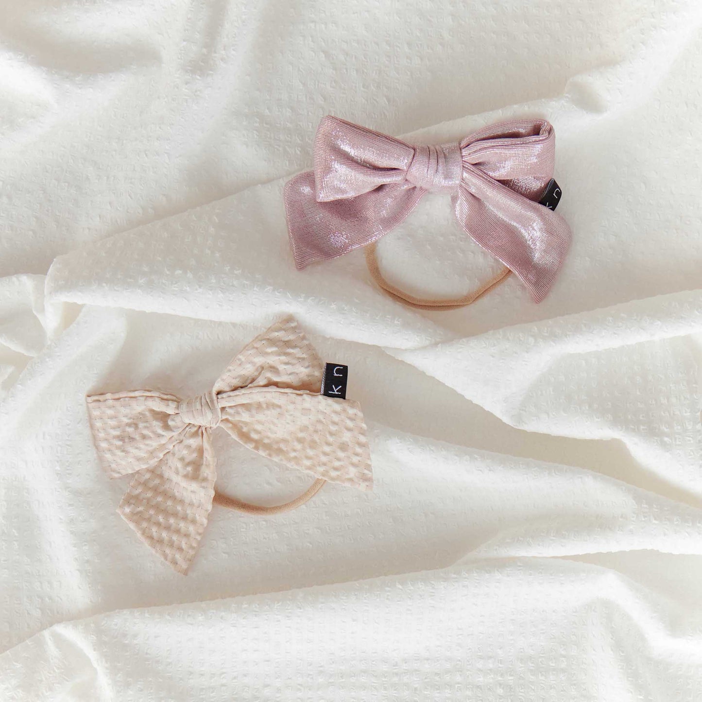 GLIMMER BOW BAND - KNOT Hairbands