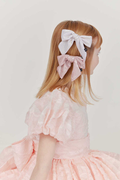 GLIMMER BOW CLIP - KNOT Hairbands