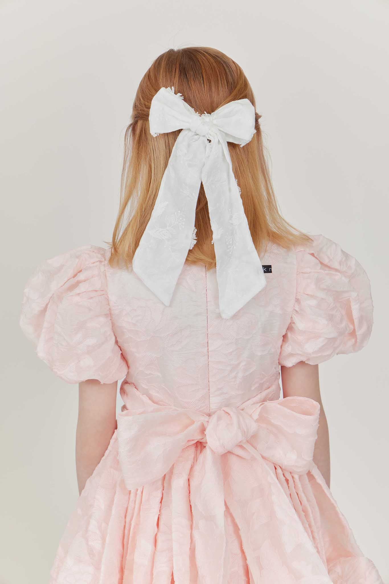 FLORAL BOW CLIP - KNOT Hairbands