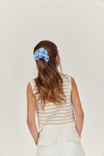 Load image into Gallery viewer, DENIM SCRUNCHIE - KNOT Hairbands