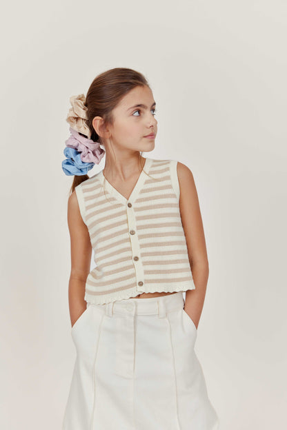 DENIM SCRUNCHIE - KNOT Hairbands