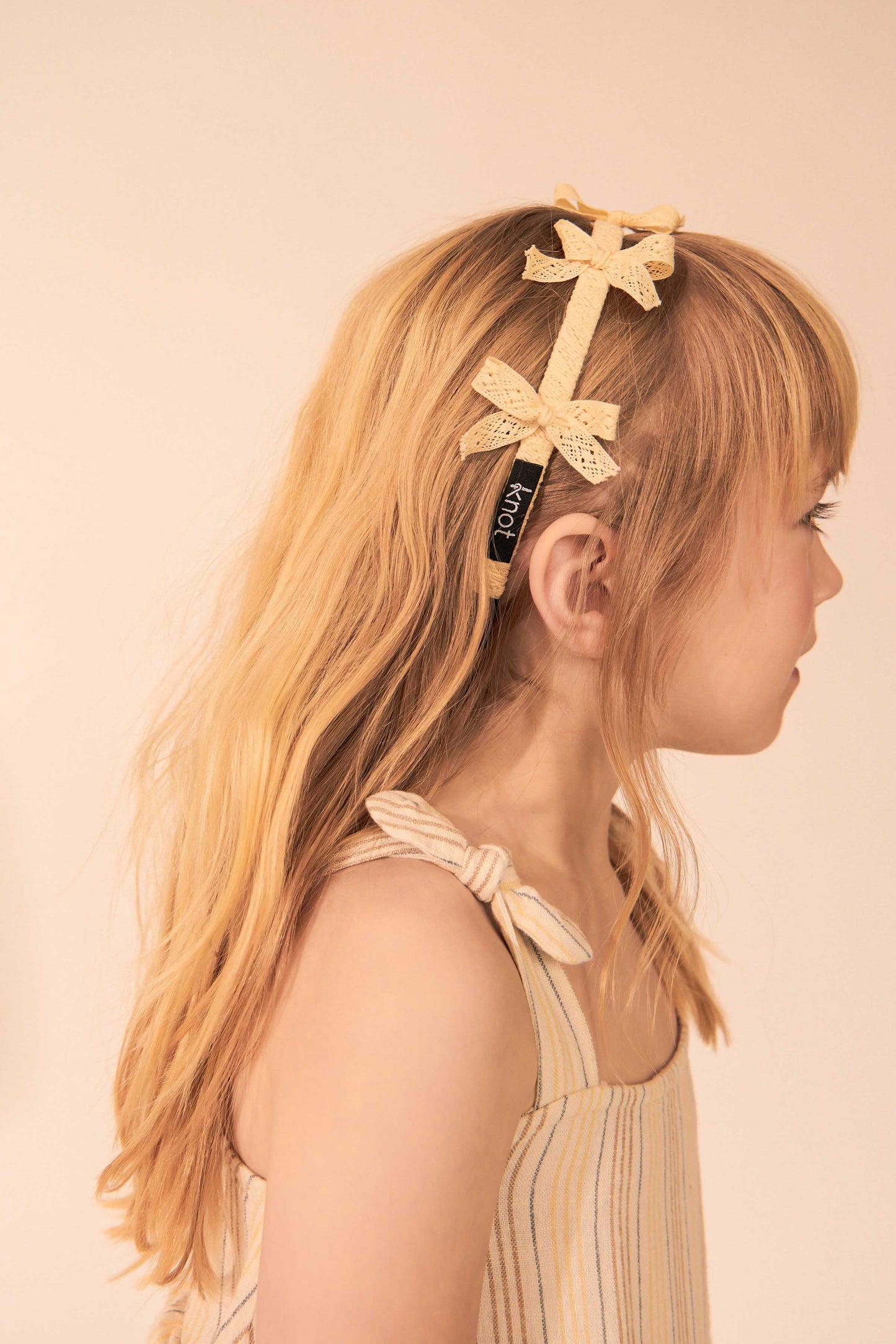 LACE RIBBON HEADBAND - KNOT Hairbands
