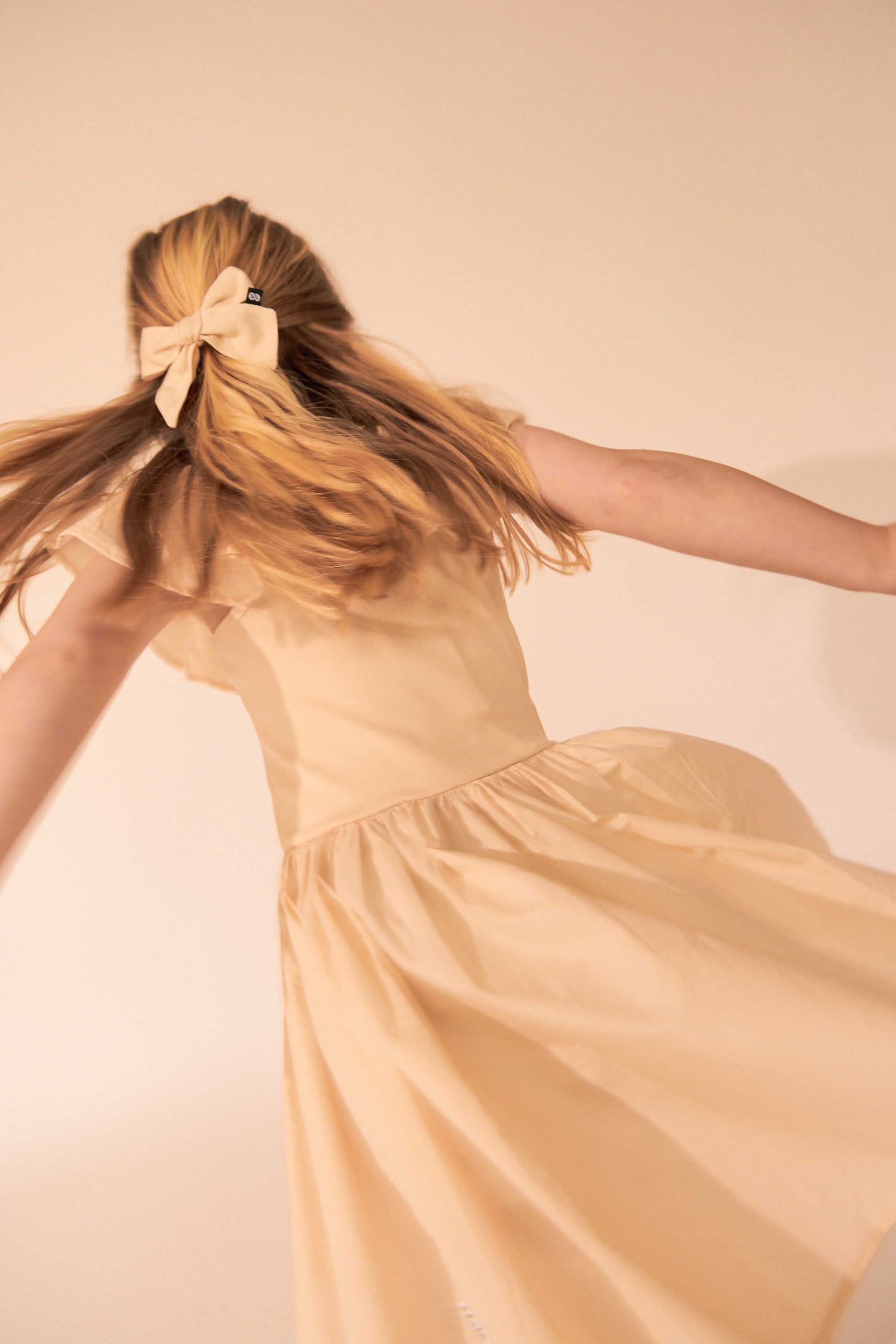 WOVEN BOW CLIP - KNOT Hairbands