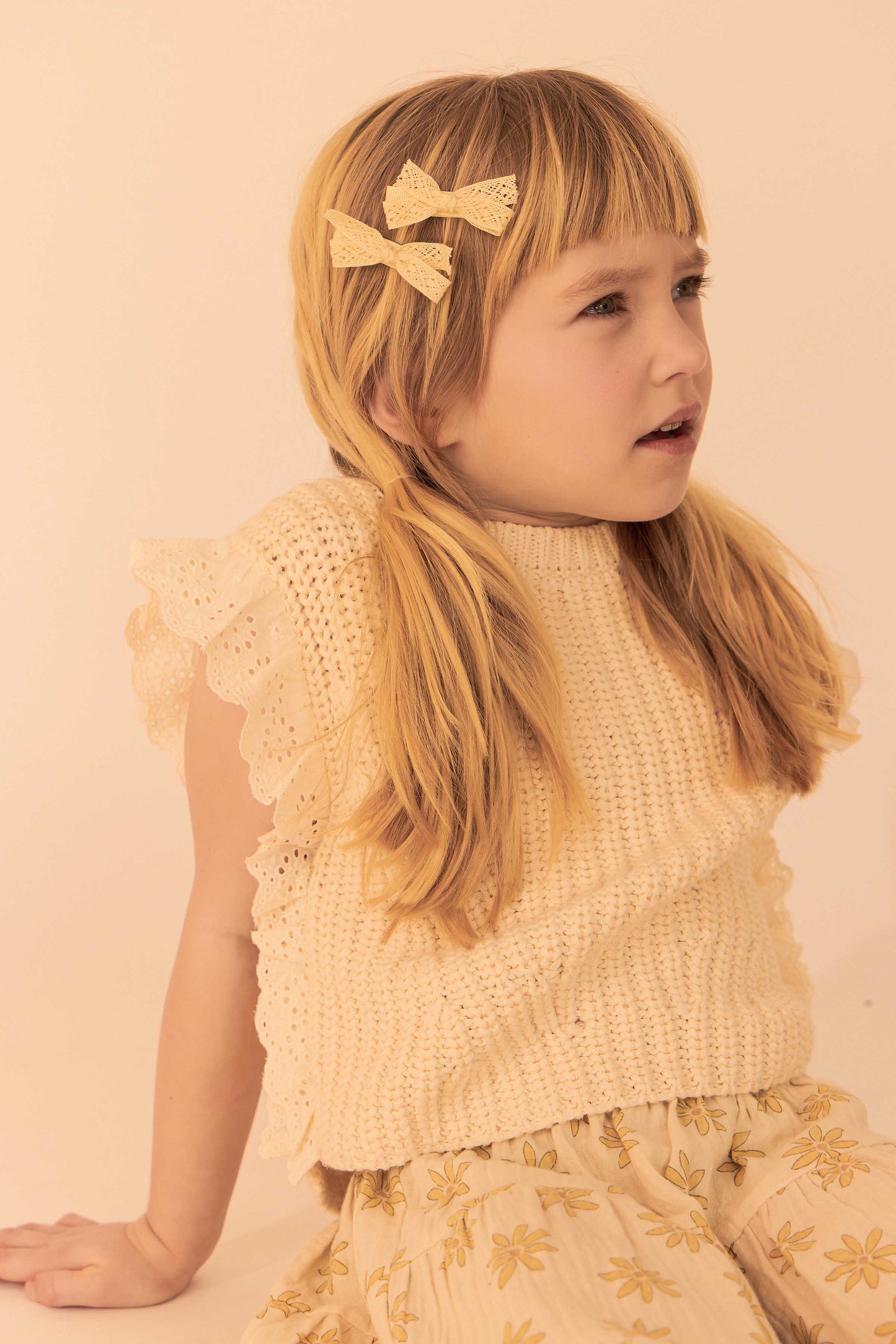 LACE RIBBON BOW SET - KNOT Hairbands