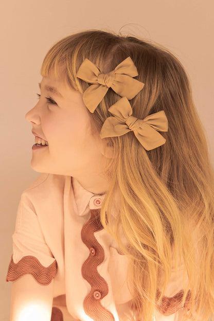 SATEEN BOW SET - KNOT Hairbands