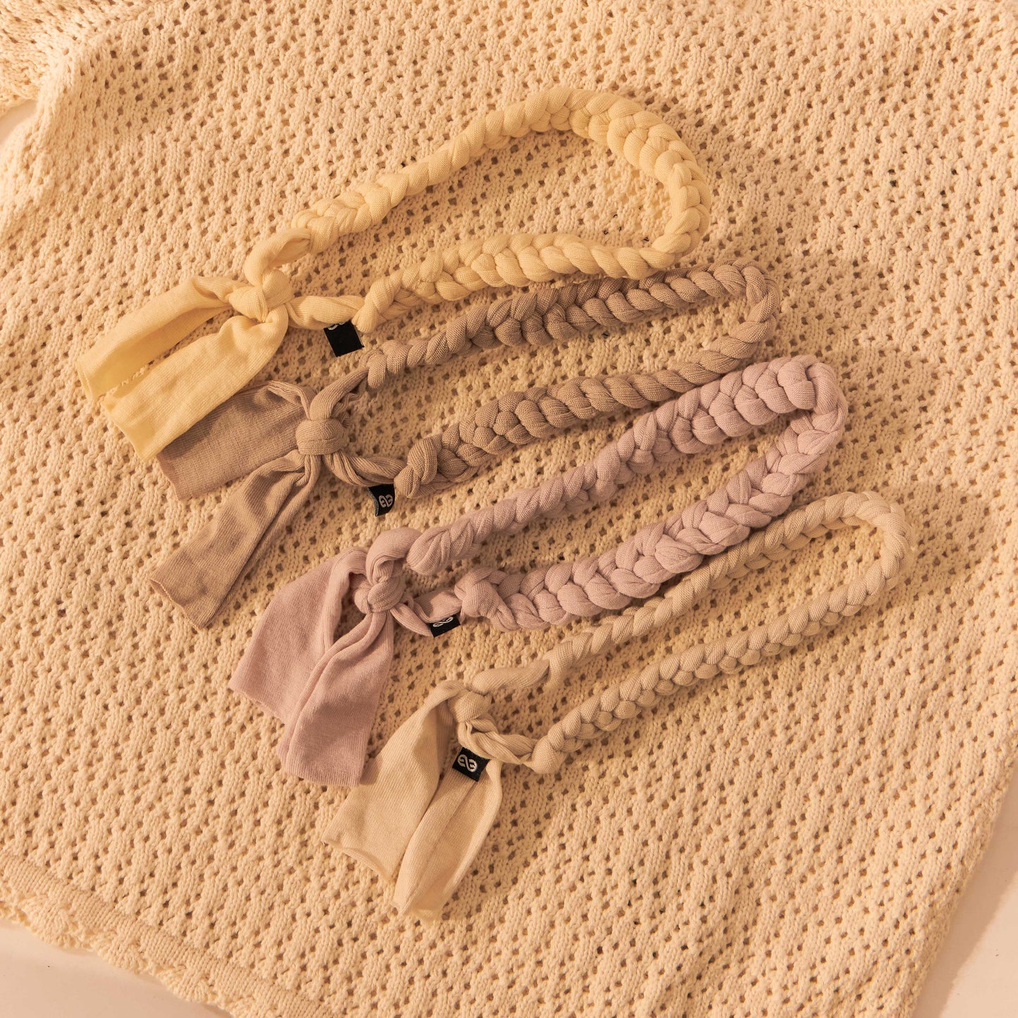 SOFTEST TEE BRAIDED BAND - KNOT Hairbands