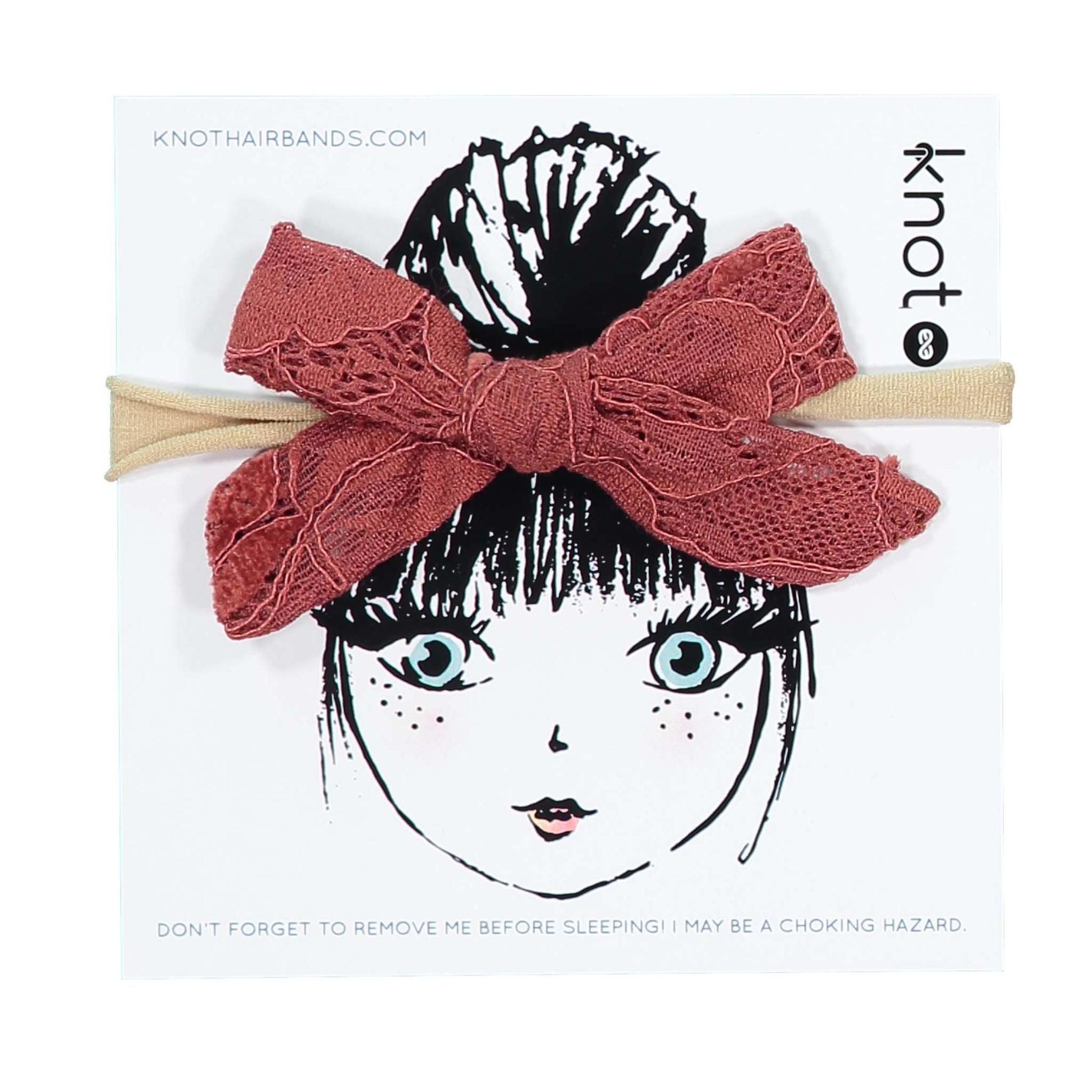 LACE MINI BOW BAND AW25 - KNOT Hairbands