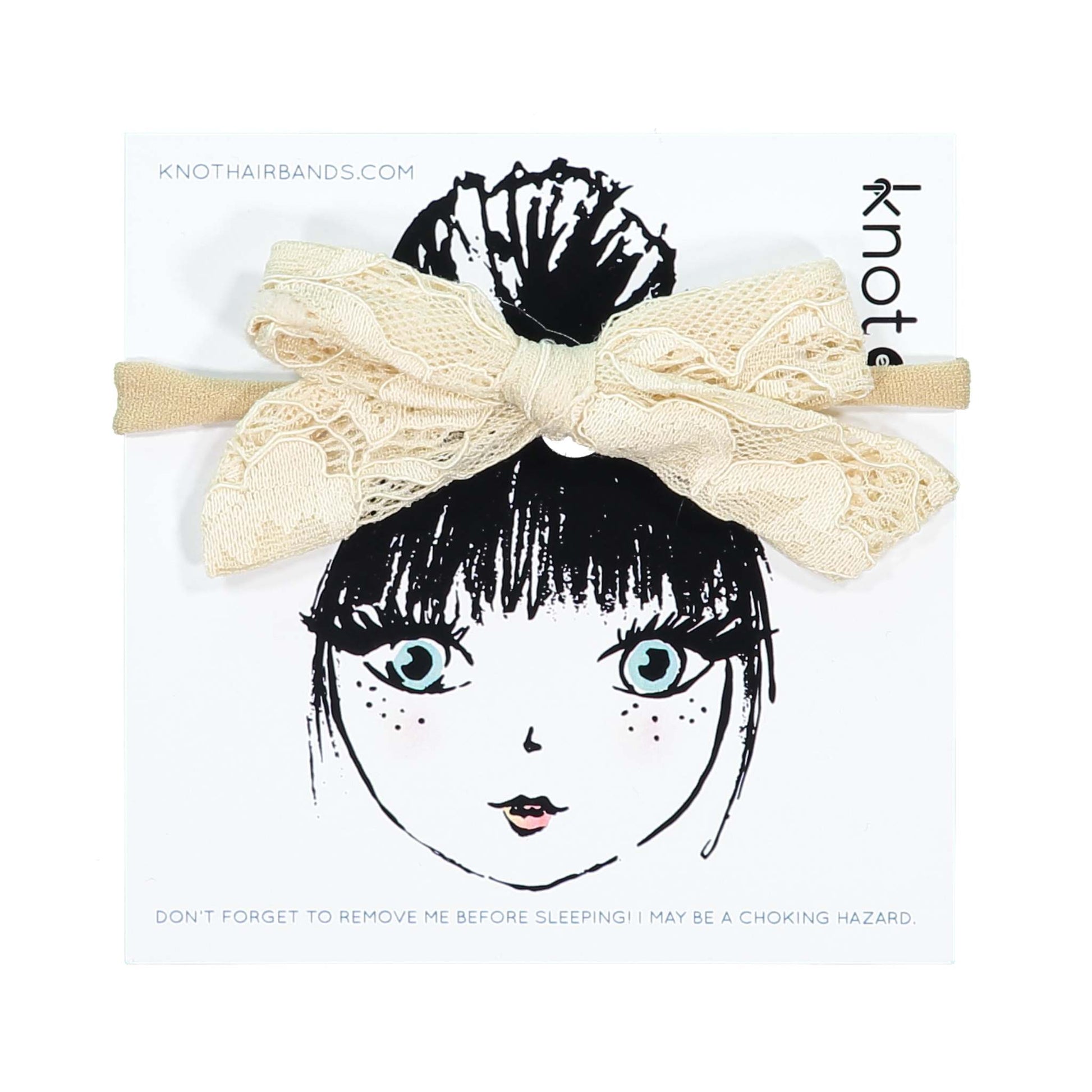 LACE MINI BOW BAND AW25 - KNOT Hairbands