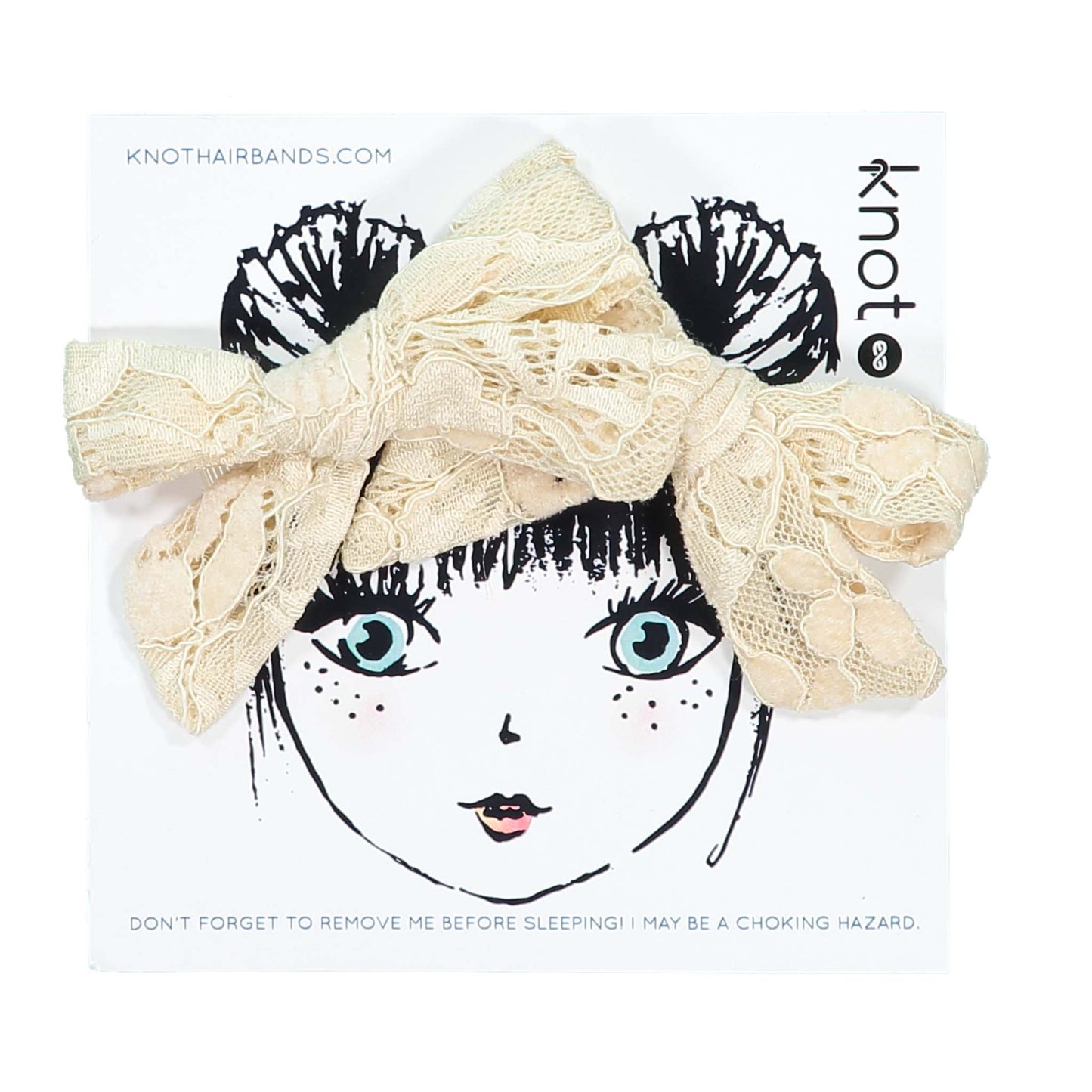 LACE MINI BOW SET AW25 - KNOT Hairbands