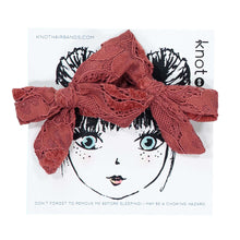 Load image into Gallery viewer, LACE MINI BOW SET AW25 - KNOT Hairbands