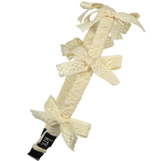 LACE RIBBON HEADBAND - KNOT Hairbands