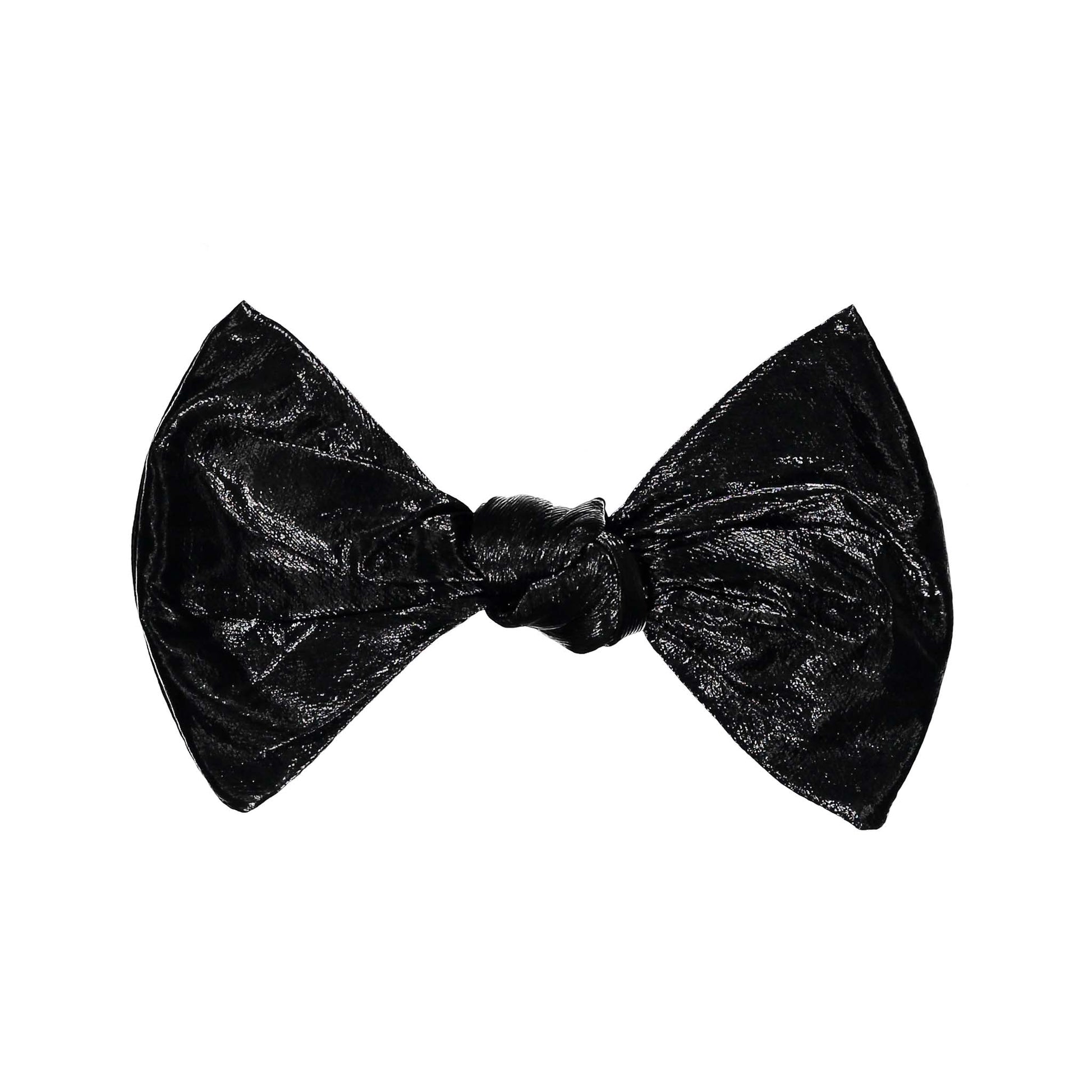 LEATHERED BOW CLIP AW23 - KNOT Hairbands