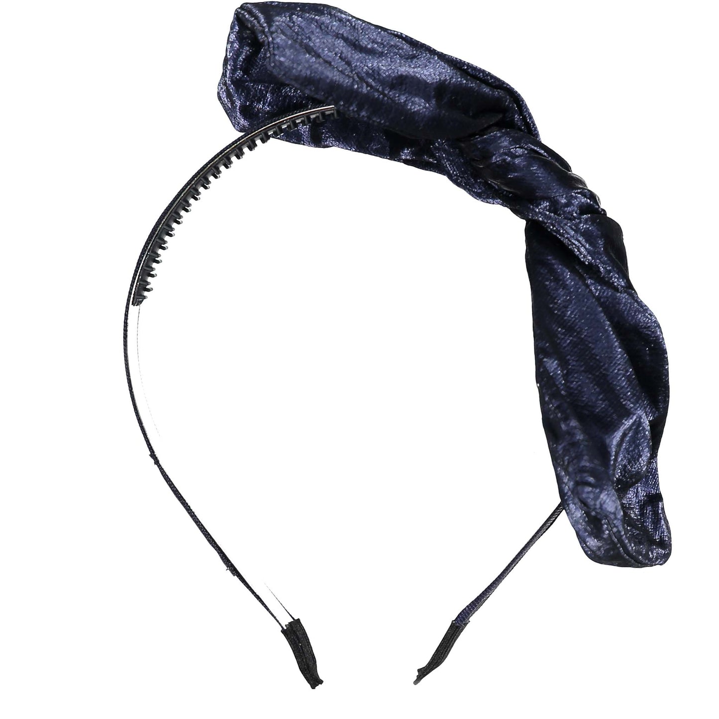 LEATHERED BOW HEADBAND AW23 - KNOT Hairbands