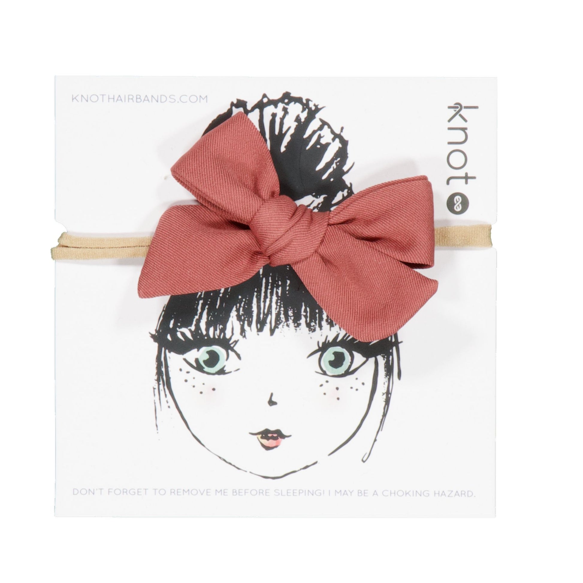 LUSTRE MINI BOW BAND - KNOT Hairbands