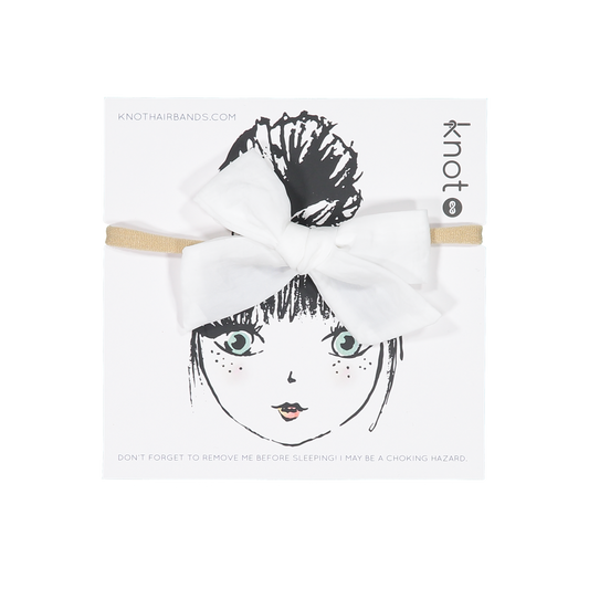 MATTE LUXE BOW BAND