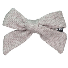Load image into Gallery viewer, METALLIC BOW CLIP - KNOT Hairbands