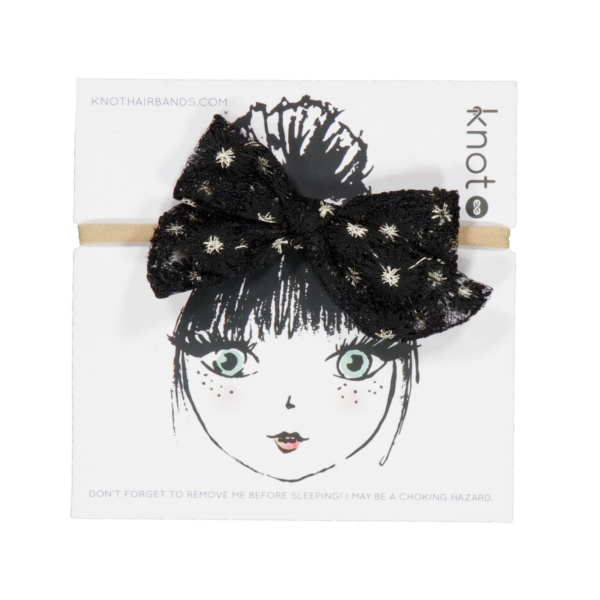 PETAL NEST MINI BOW BAND - KNOT Hairbands