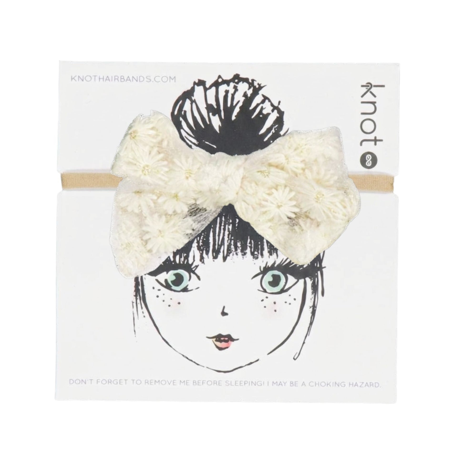 PETAL NEST MINI BOW BAND - KNOT Hairbands