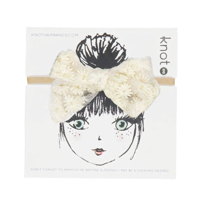 PETAL NEST MINI BOW BAND - KNOT Hairbands