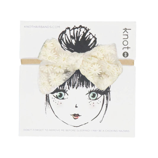 PETAL NEST MINI BOW BAND - KNOT Hairbands