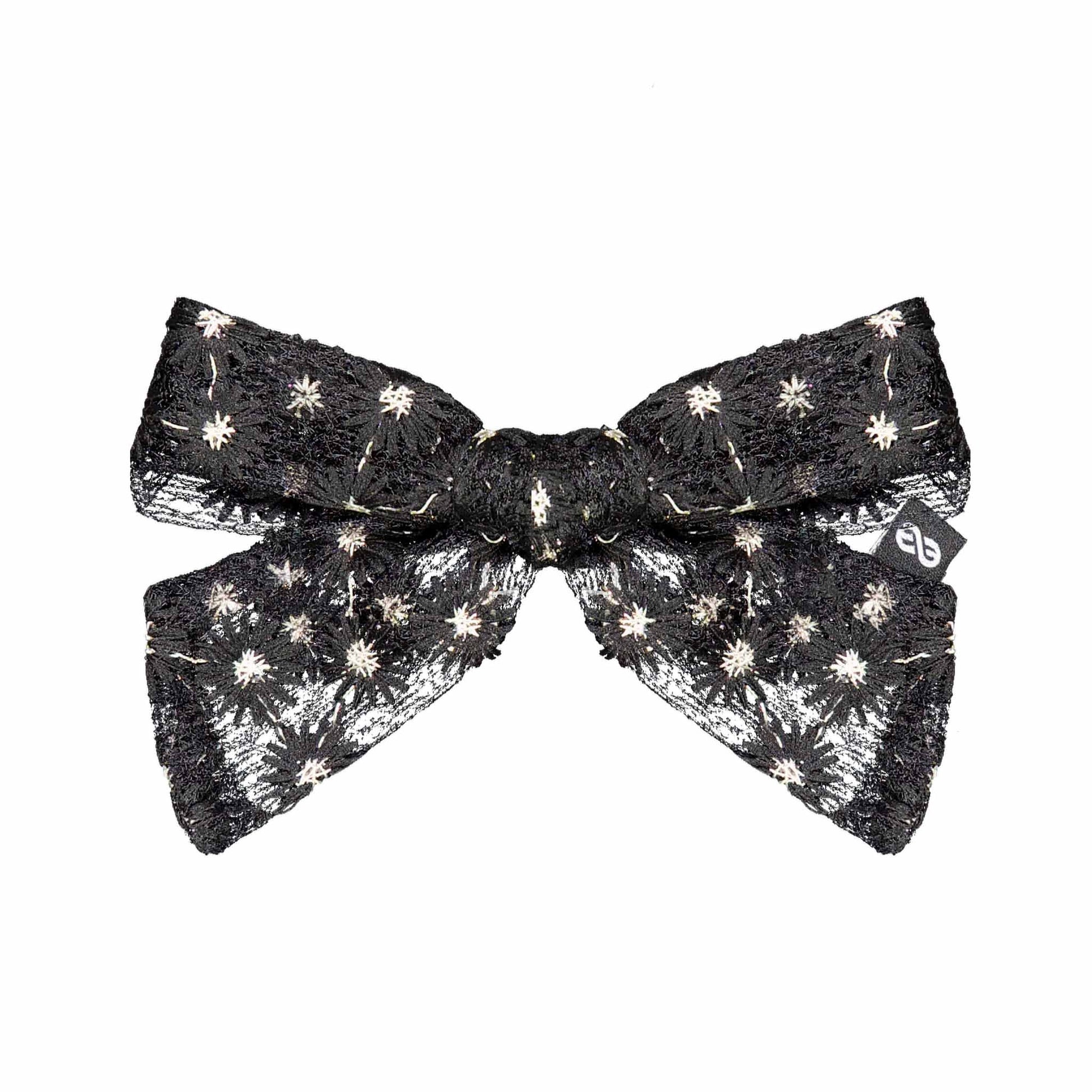 PETAL NEST SHORT BOW CLIP - KNOT Hairbands