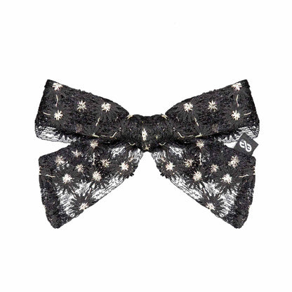 PETAL NEST SHORT BOW CLIP - KNOT Hairbands