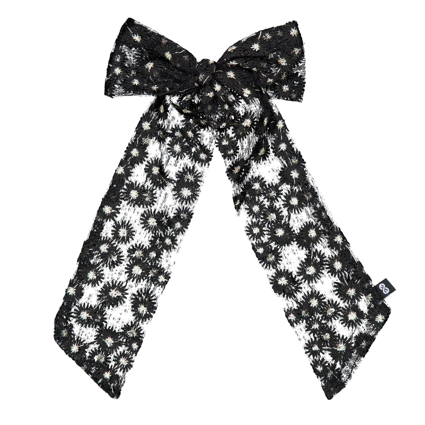PETAL NEST LONG BOW CLIP - KNOT Hairbands