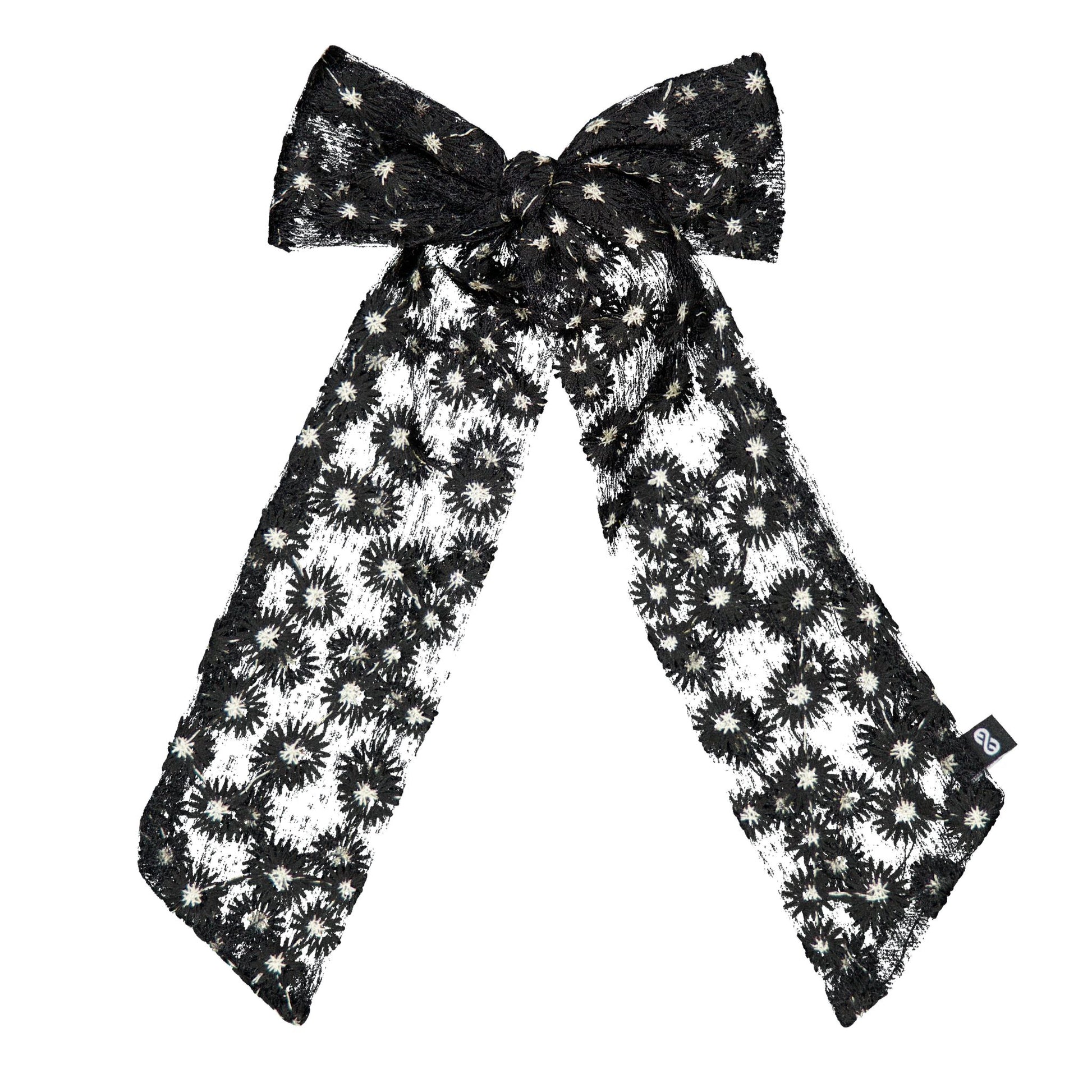 PETAL NEST LONG BOW CLIP - KNOT Hairbands