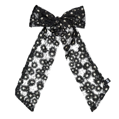 PETAL NEST LONG BOW CLIP - KNOT Hairbands