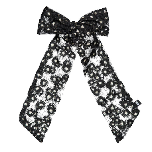 PETAL NEST LONG BOW CLIP - KNOT Hairbands