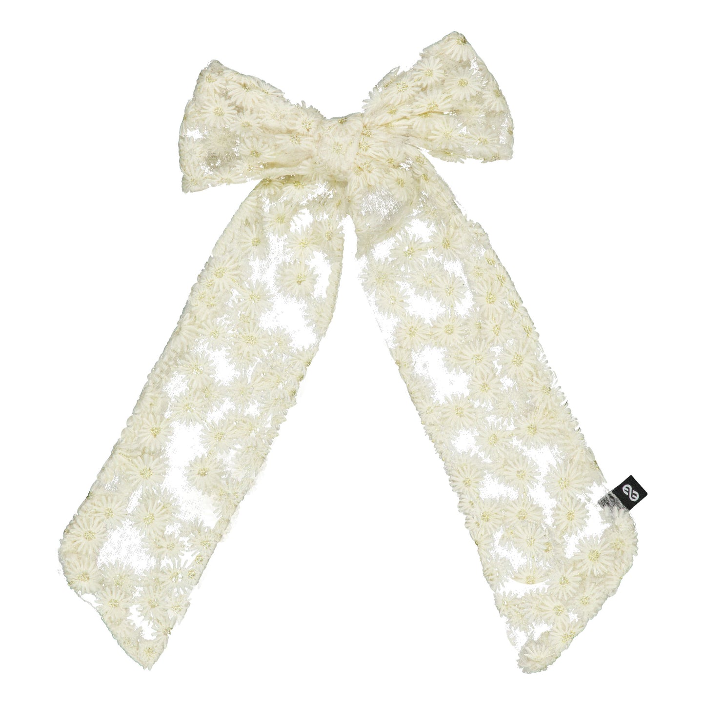 PETAL NEST LONG BOW CLIP - KNOT Hairbands