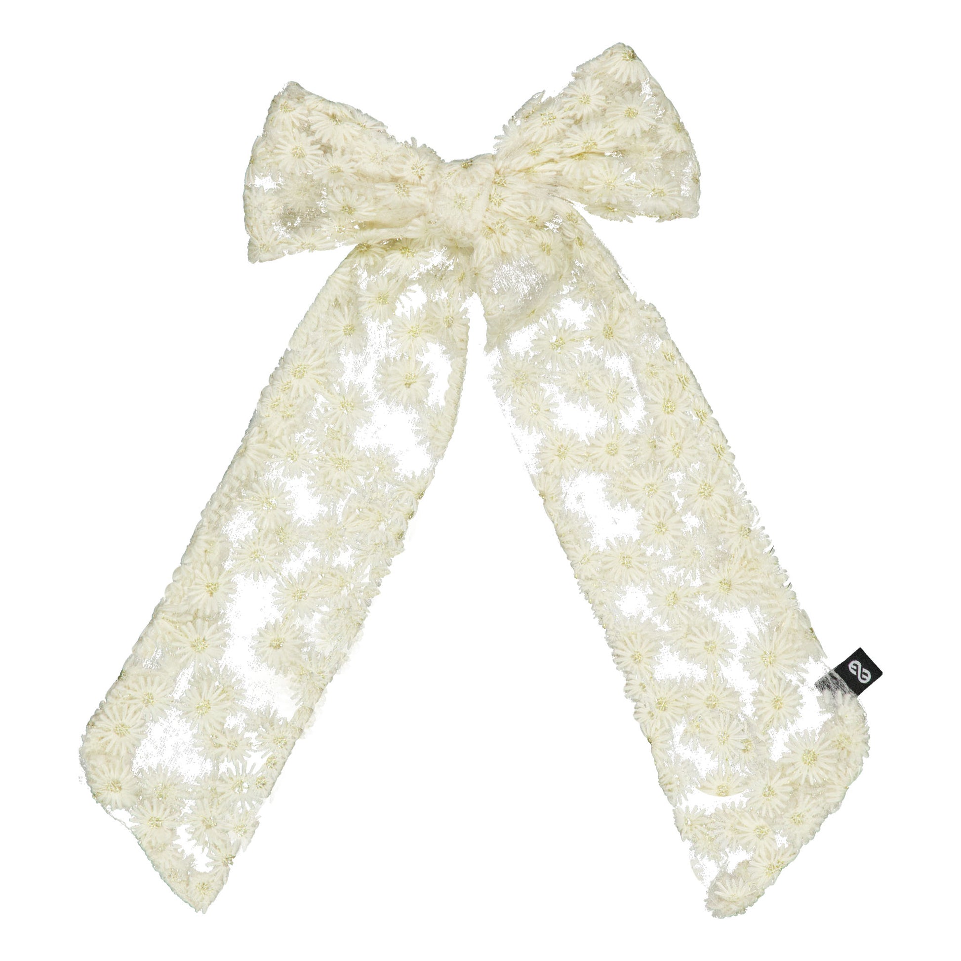 PETAL NEST LONG BOW CLIP - KNOT Hairbands