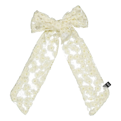 PETAL NEST LONG BOW CLIP - KNOT Hairbands
