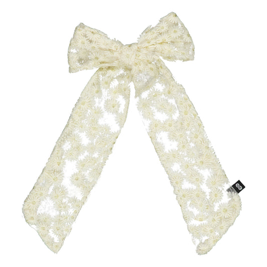 PETAL NEST LONG BOW CLIP - KNOT Hairbands