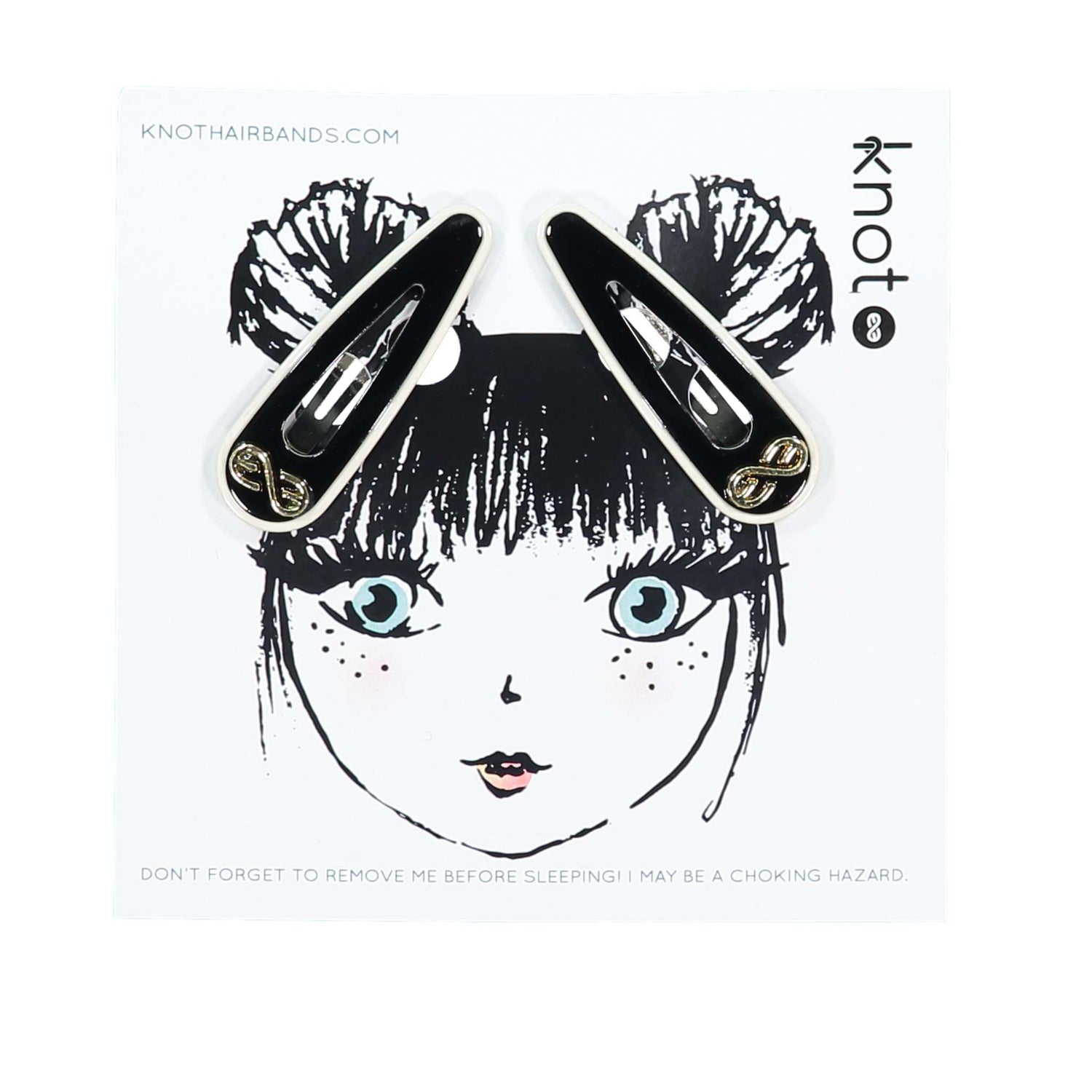 PROFILE CLIP SET - KNOT Hairbands