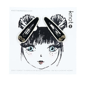 PROFILE CLIP SET - KNOT Hairbands