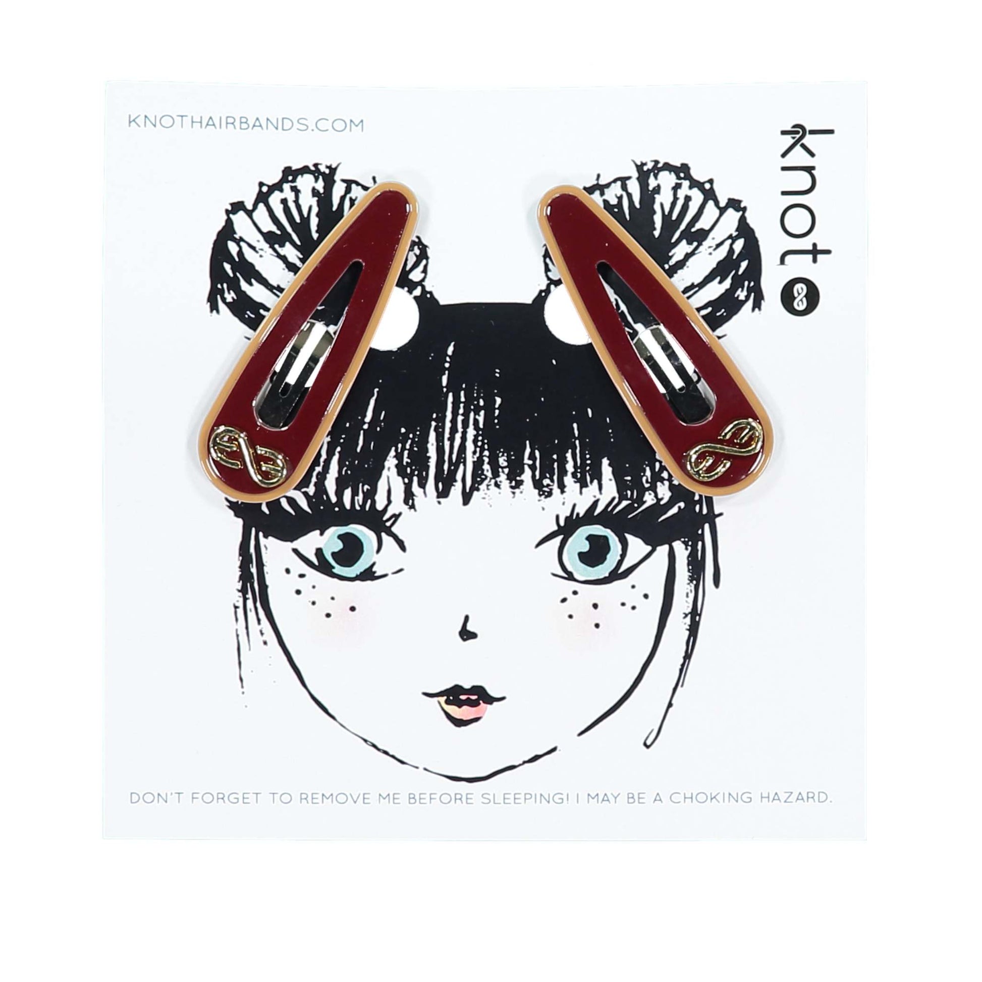 PROFILE CLIP SET - KNOT Hairbands
