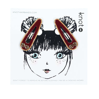 PROFILE CLIP SET - KNOT Hairbands