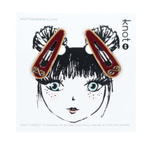 Load image into Gallery viewer, PROFILE CLIP SET - KNOT Hairbands